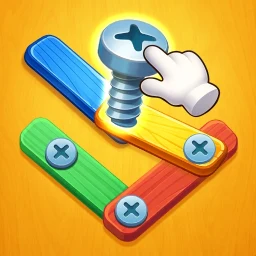 Symbol von Screw Nuts - Wood Bolts
